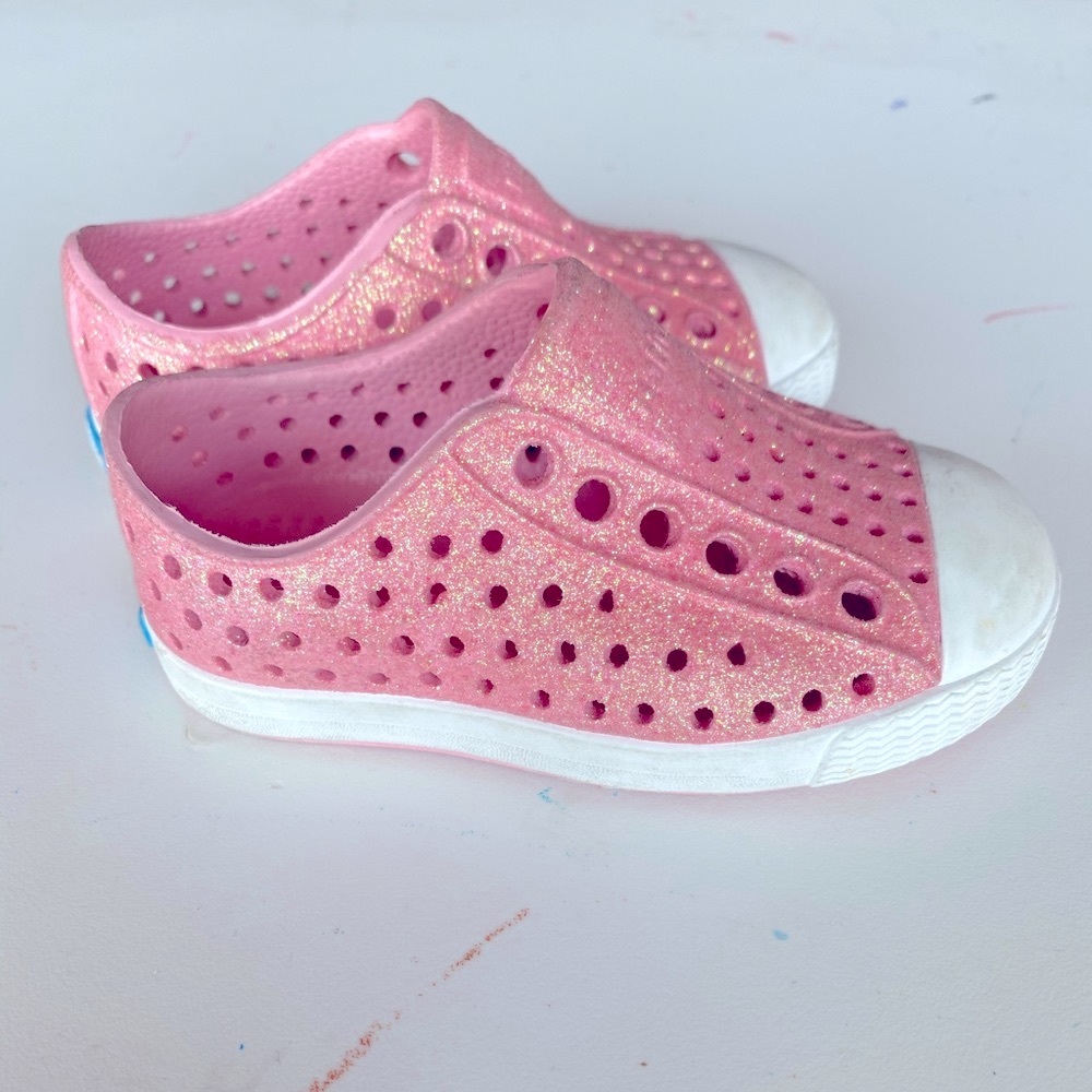 Native Shoes Jefferson Bling Glitter Sneakers